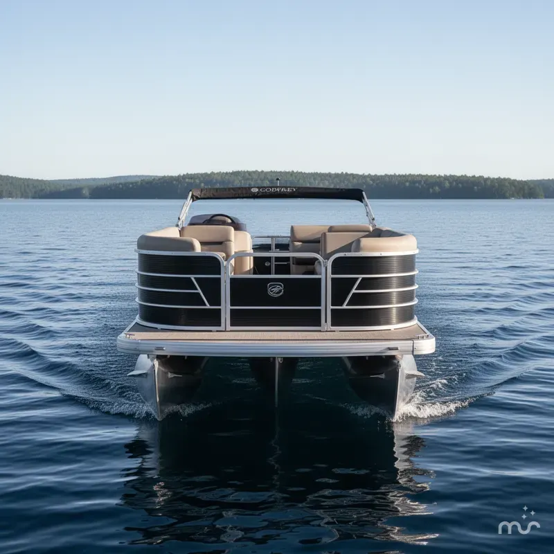 Slide: The Image of Sweetwater SW 2086 Cruise Pontoon With 70HP Yamaha 4-S EFI 2020 - 2