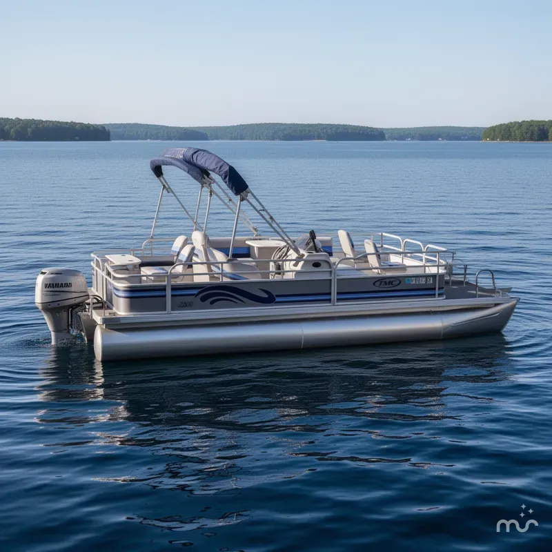 Slide: The Image of TMC 2200 FM Pontoon 2002 - 0