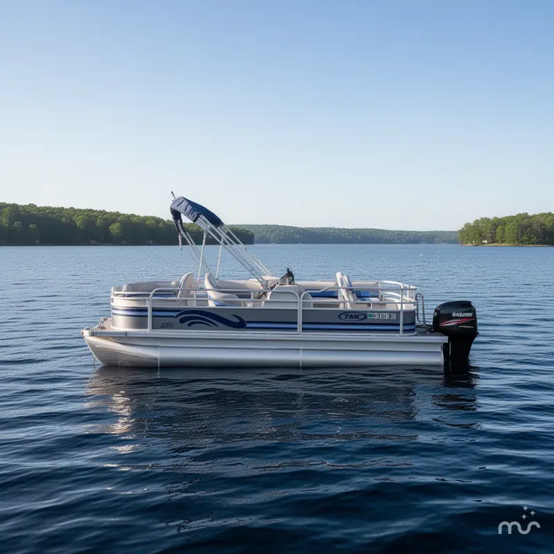 Slide: The Image of TMC 2200 FM Pontoon 2002 - 2