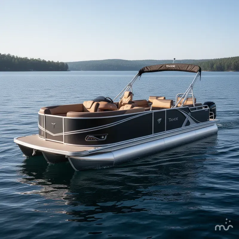 Slide: The Image of Tahoe LTZ 2385 Quad Lounge Shift Flip & Honda 4-Stroke EFI 2025 - 0