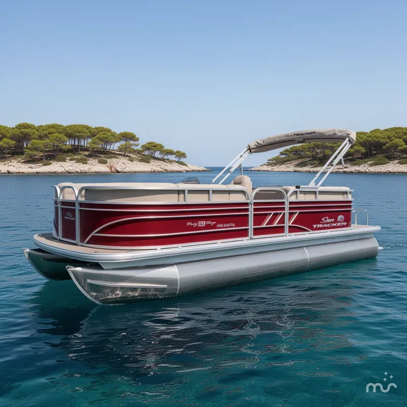 The Image of Sun Tracker Party Barge 20 DLX 2023 - 0