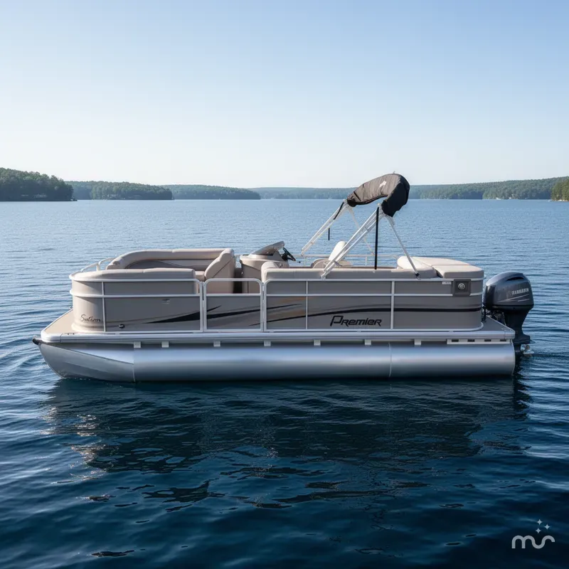 Slide: The Image of Premier Sunsation 200 Pontoon 2010 - 1
