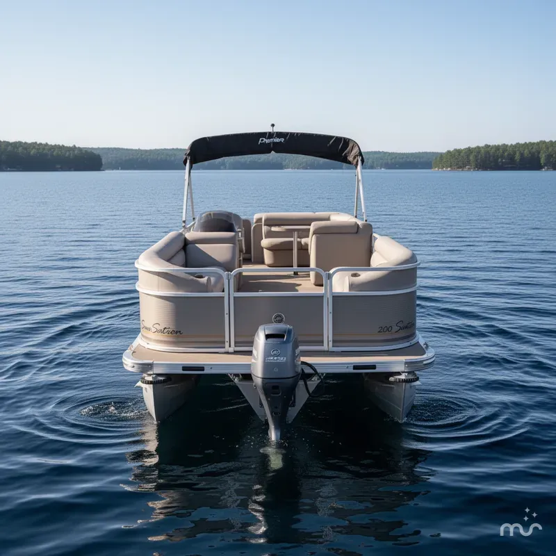 Slide: The Image of Premier Sunsation 200 Pontoon 2010 - 2