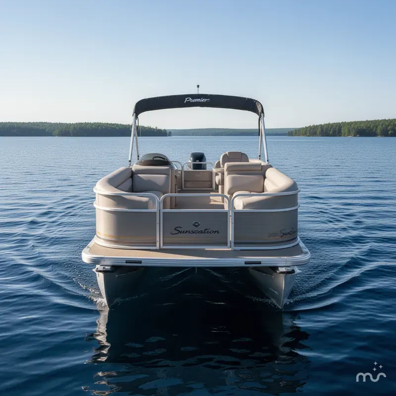 Slide: The Image of Premier Sunsation 200 Pontoon 2010 - 3