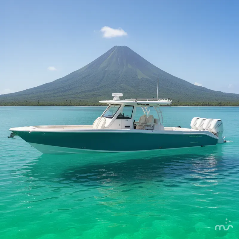 Slide: The Image of Everglades 395 Center Console 2026 - 2