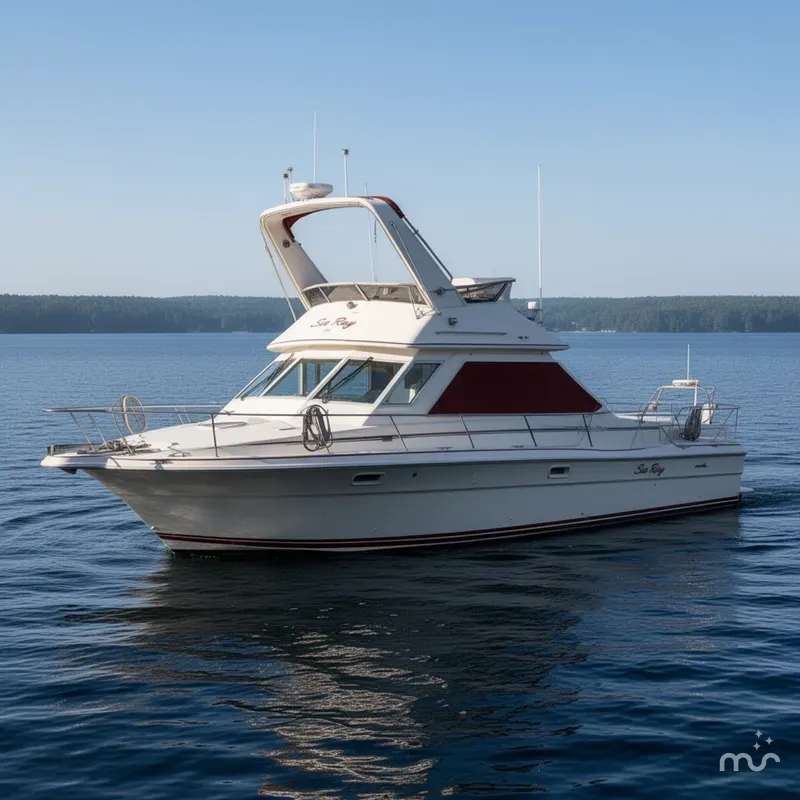 The Image of Sea Ray 340 Sedan Bridge 1988 - 0