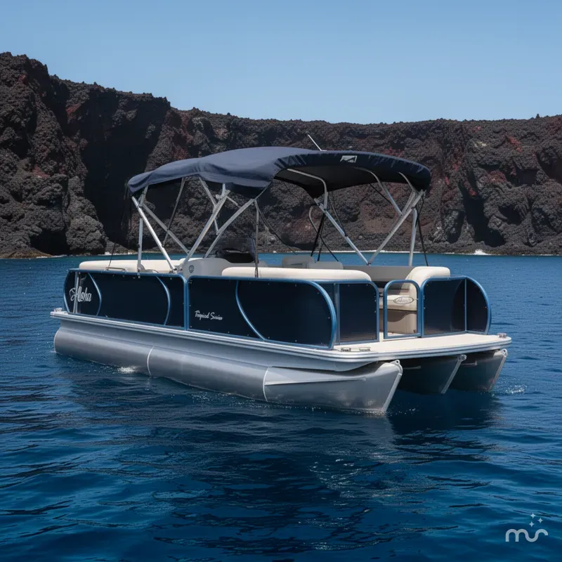 Slide: The Image of Aloha 23' Tropical Bimini Tropical 230 L Group Seating 2020 - 2