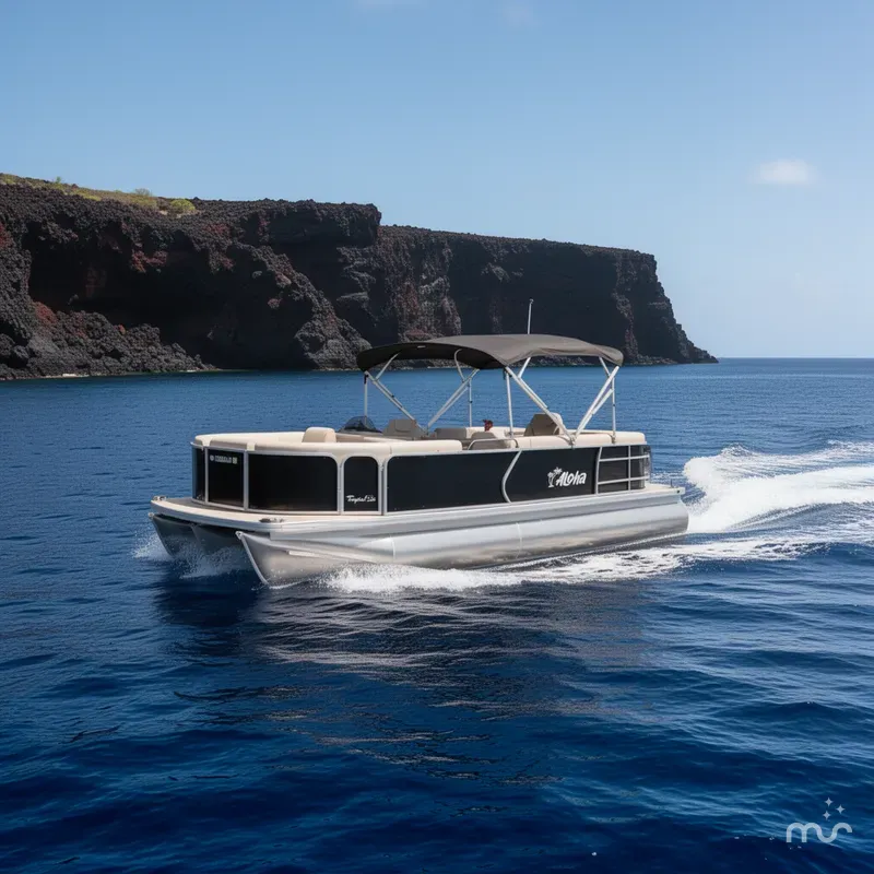 Slide: The Image of Aloha 23' Tropical Bimini Tropical 230 L Group Seating 2020 - 4
