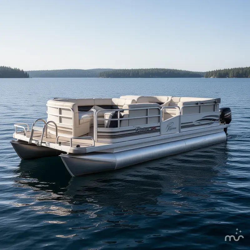 Slide: The Image of Riviera 22' Pontoon 2001 - 0