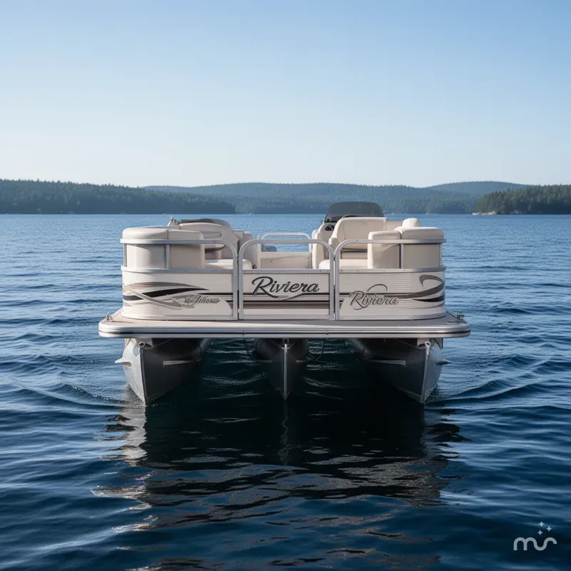 Slide: The Image of Riviera 22' Pontoon 2001 - 3