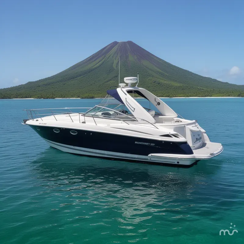 Slide: The Image of Monterey 350 Sport Yacht 2007 - 2