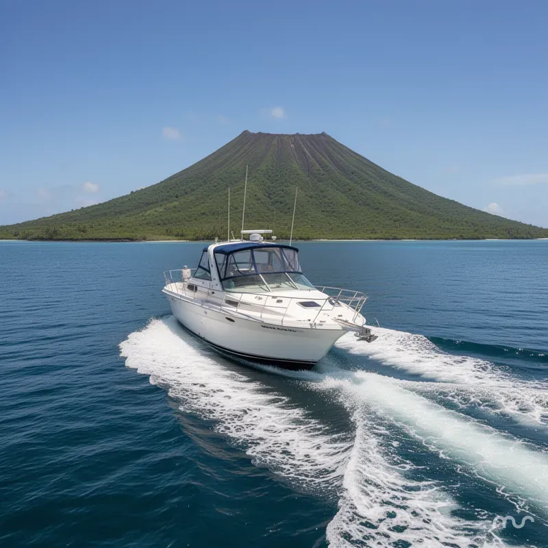 Slide: The Image of Sea Ray 330 Express Cruiser 1997 - 1