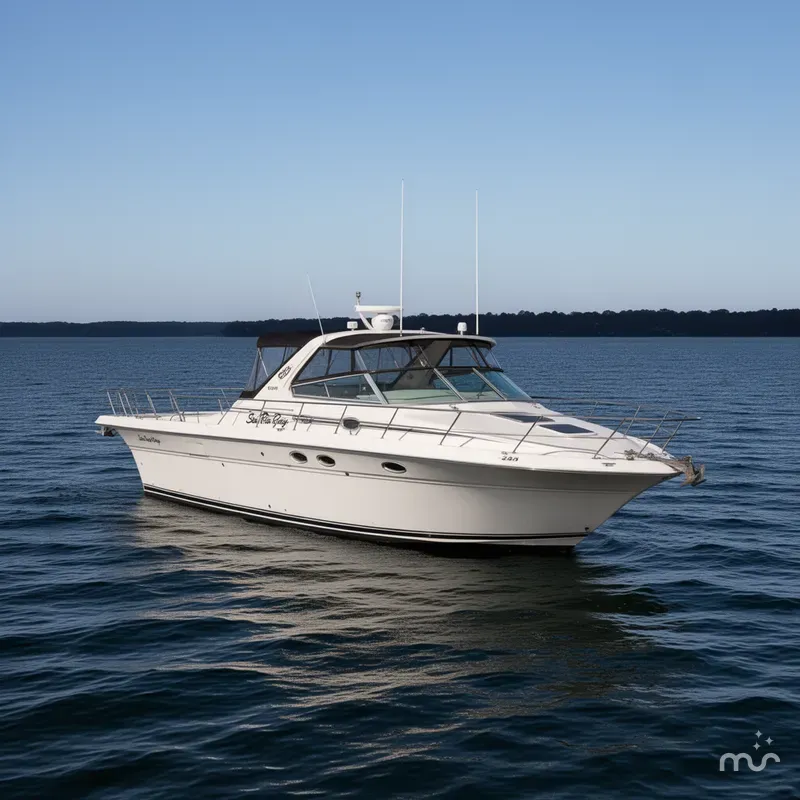 Slide: The Image of Sea Ray 370 Sundancer 1995 - 1