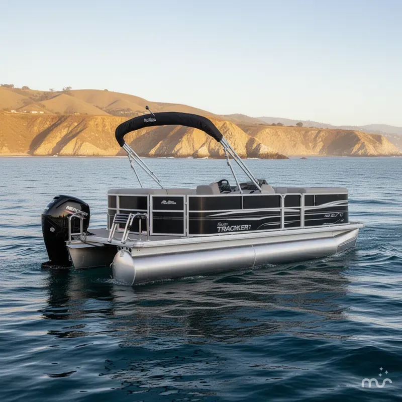 Slide: The Image of Sun Tracker Party Barge 20 DLX 2026 - 0