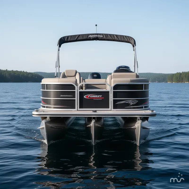 Slide: The Image of Manitou Cruise 22 Switchback Twin Tube 2025 - 2