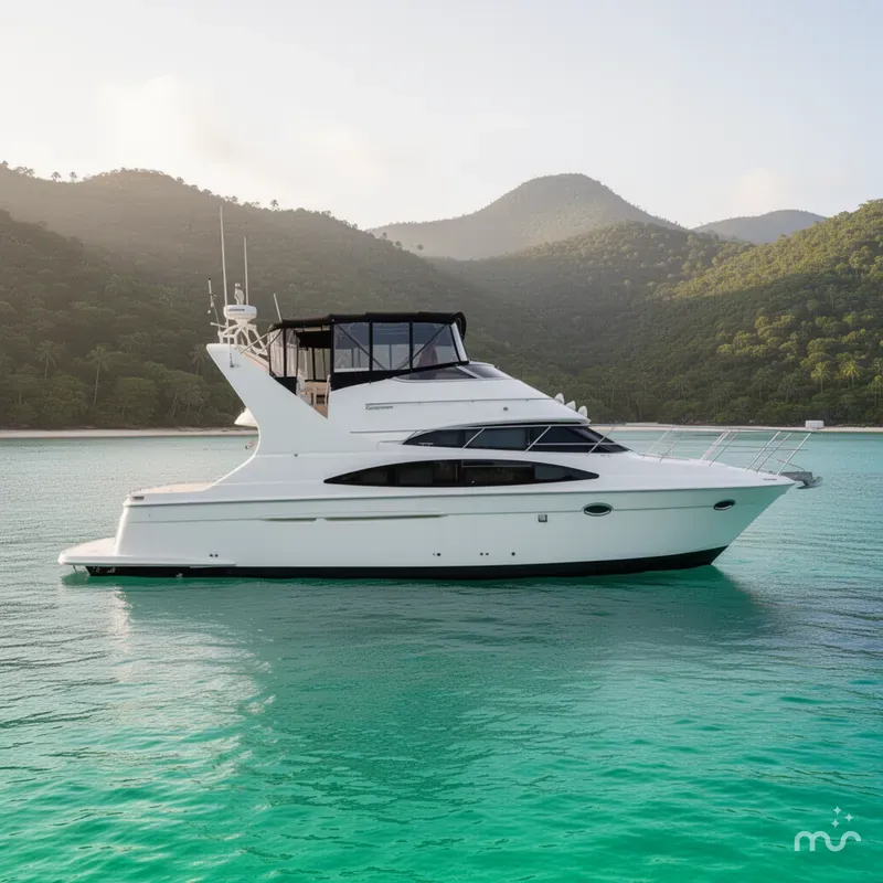 Slide: The Image of Carver Yachts 420 Mariner 2004 - 2