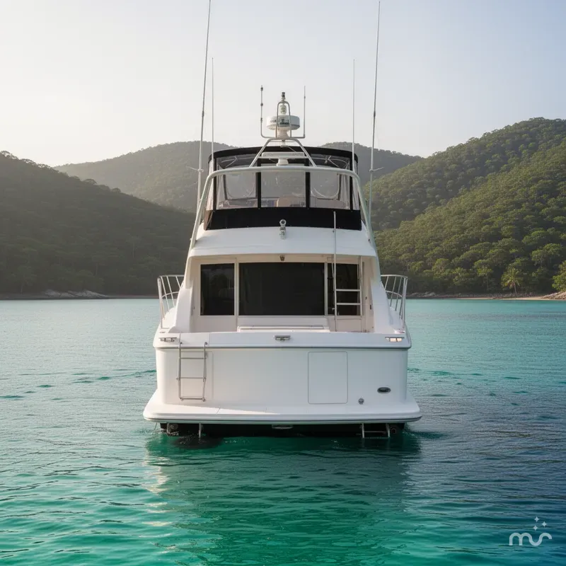 Slide: The Image of Carver Yachts 420 Mariner 2004 - 3