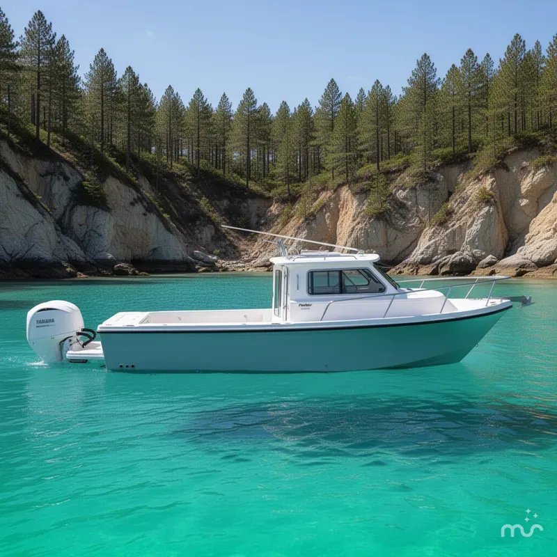 Slide: The Image of Parker Marine 2420 Sport Cabin 2025 - 2