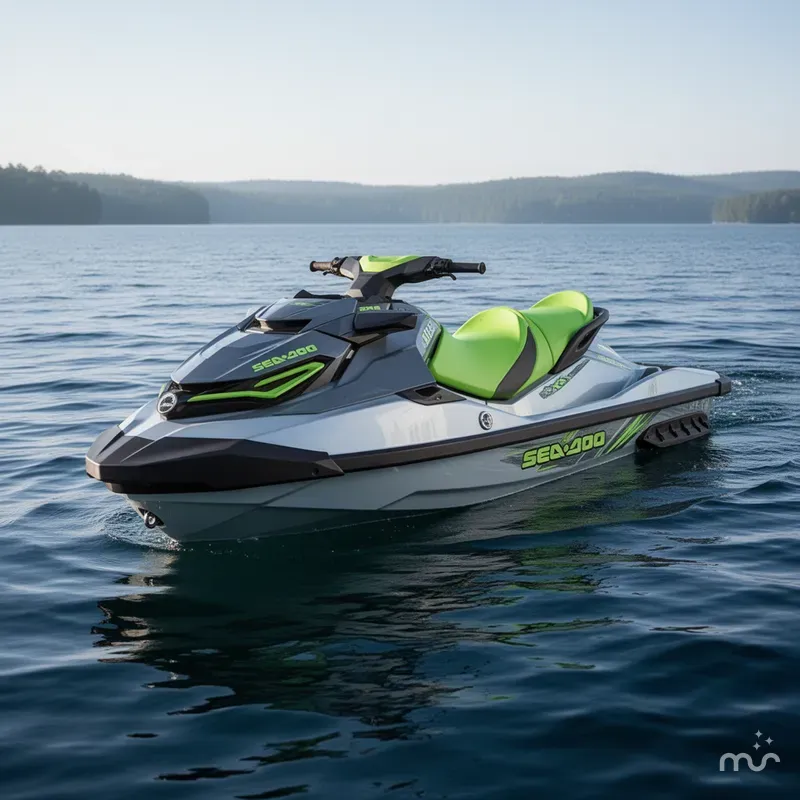Slide: The Image of Sea-Doo RXT-X™ 325 Ice Metal / Manta Green 2025 - 1
