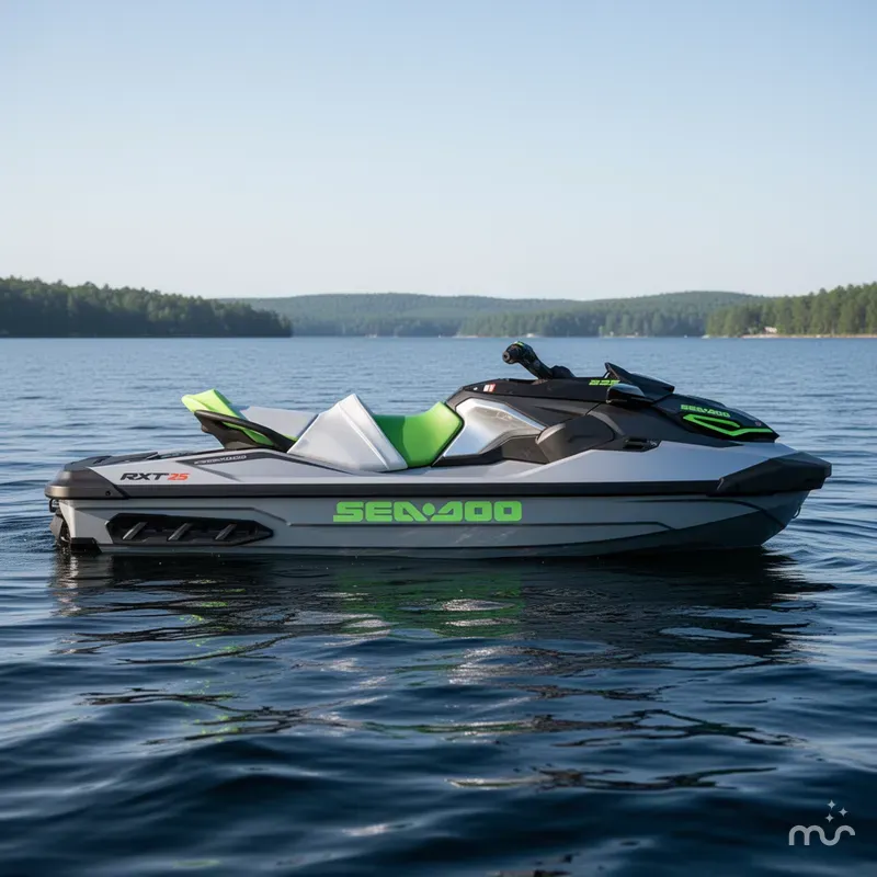 Slide: The Image of Sea-Doo RXT-X™ 325 Ice Metal / Manta Green 2025 - 0