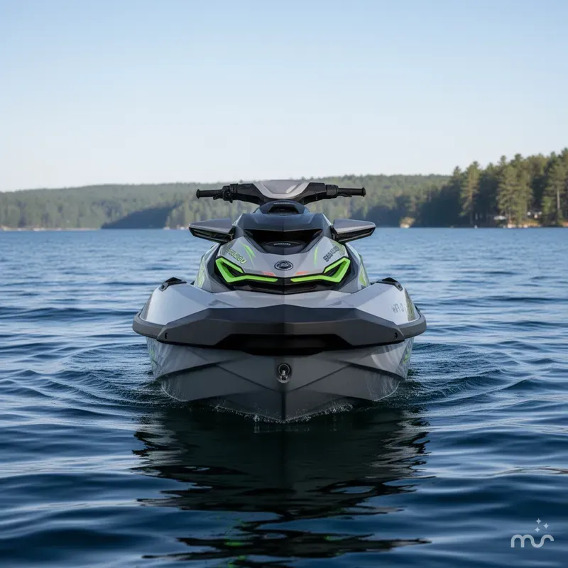 Slide: The Image of Sea-Doo RXT-X™ 325 Ice Metal / Manta Green 2025 - 1