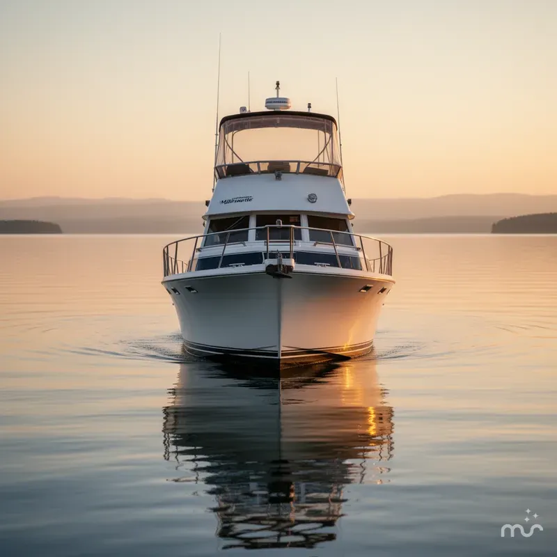 Slide: The Image of Marinette Marinette Flybridge - 32 1987 - 3
