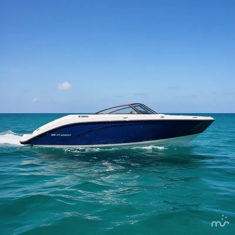 Slide: The Image of Yamaha SX220-YACHT BLUE-GALVANIZED 2025 - 2