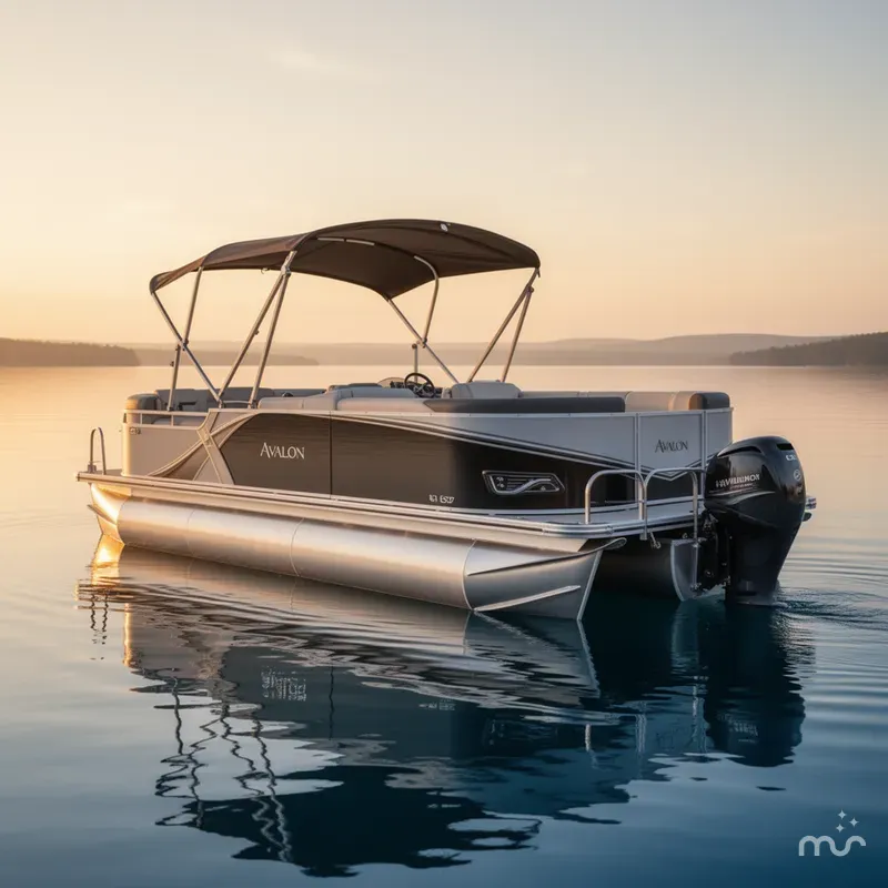 Slide: The Image of Avalon LSZ Cruise Rear Bench 23 FT 2025 - 0