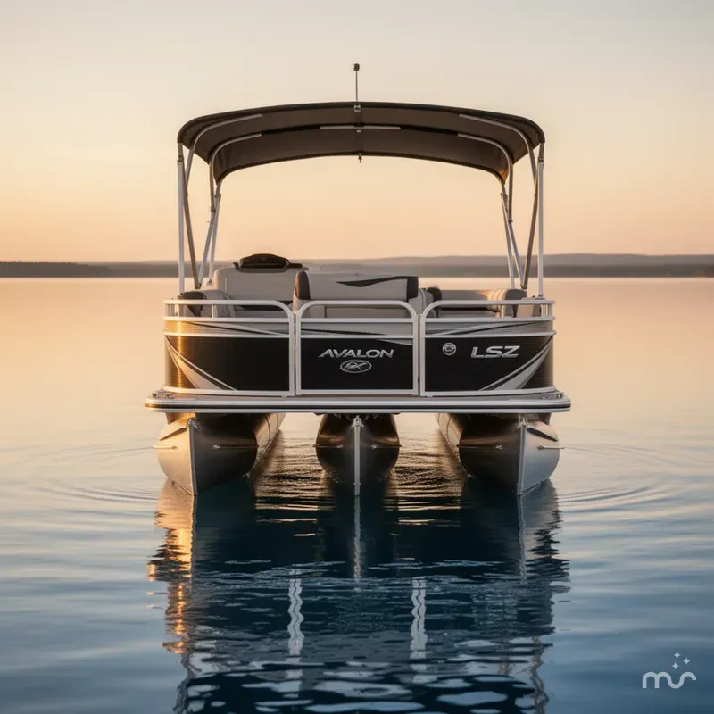 Slide: The Image of Avalon LSZ Cruise Rear Bench 23 FT 2025 - 3