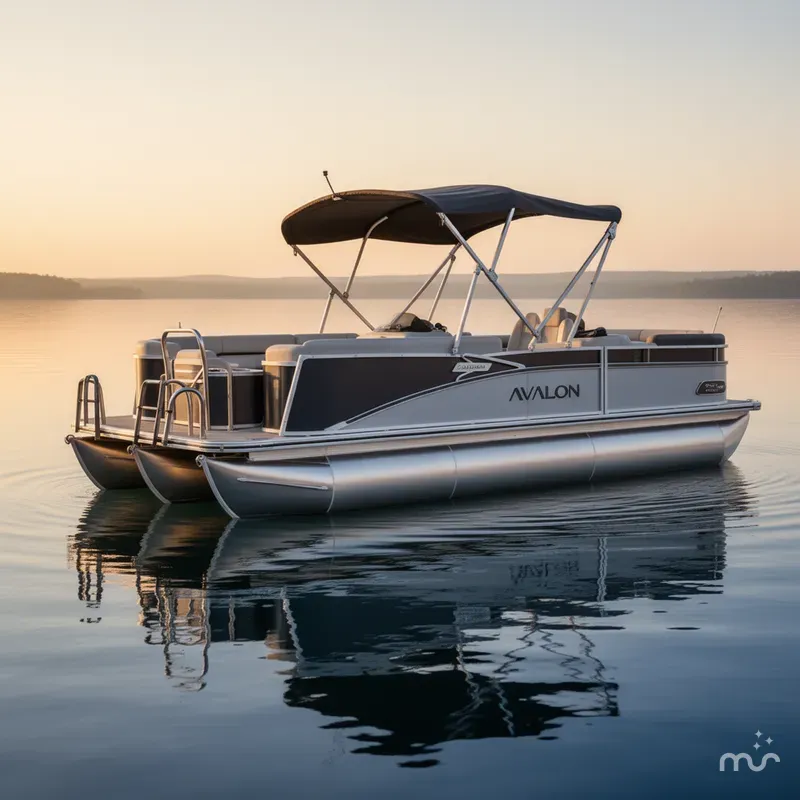 Slide: The Image of Avalon Catalina Quad Lounger 23 FT 2025 - 0