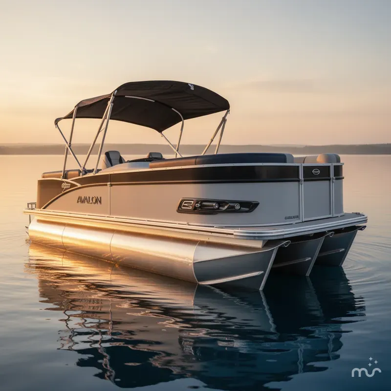 Slide: The Image of Avalon Catalina Quad Lounger 23 FT 2025 - 1