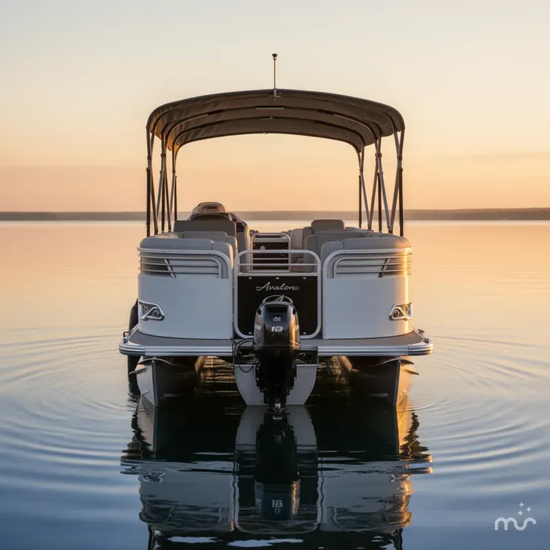 Slide: The Image of Avalon Ambassador Rear J Lounge - 25' 2018 - 2