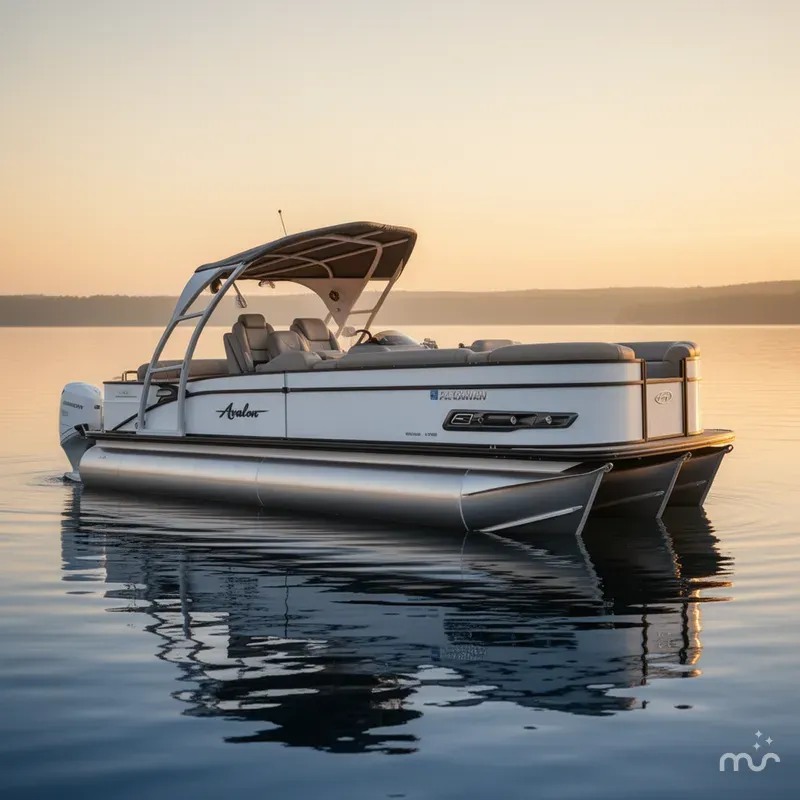 Slide: The Image of Avalon Catalina Platinum Versatile Rear Bench 25 FT 2022 - 0