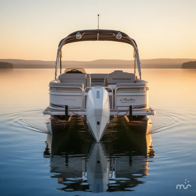 Slide: The Image of Avalon Catalina Platinum Versatile Rear Bench 25 FT 2022 - 1