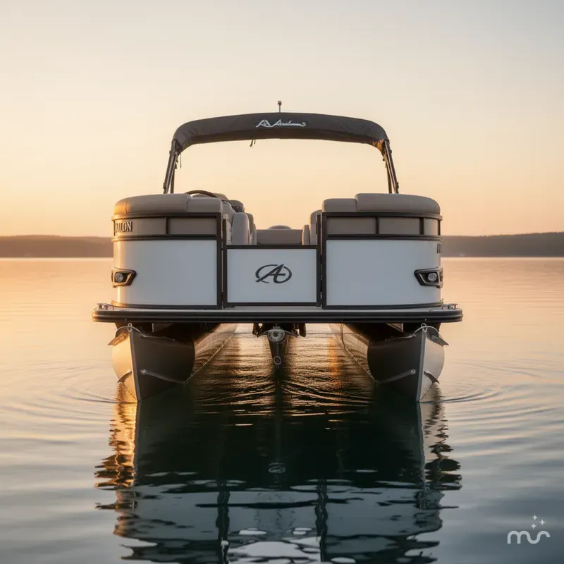 Slide: The Image of Avalon Catalina Platinum Versatile Rear Bench 25 FT 2022 - 2