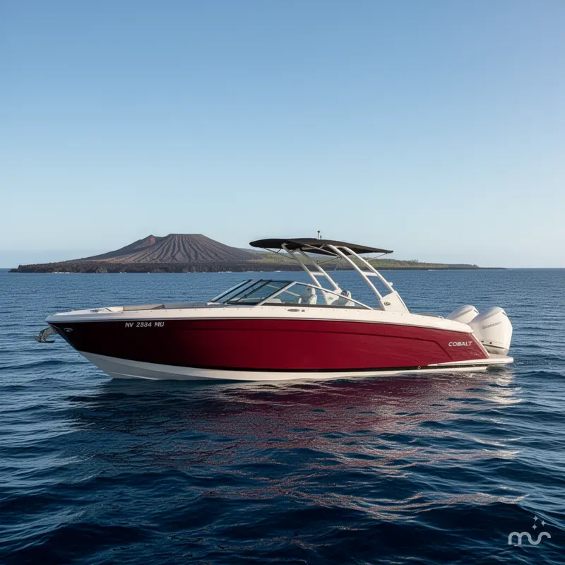Slide: The Image of Cobalt R8 Outboard 2024 - 2