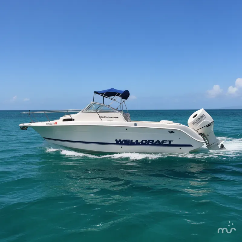Slide: The Image of Wellcraft 216 Coastal 1996 - 1