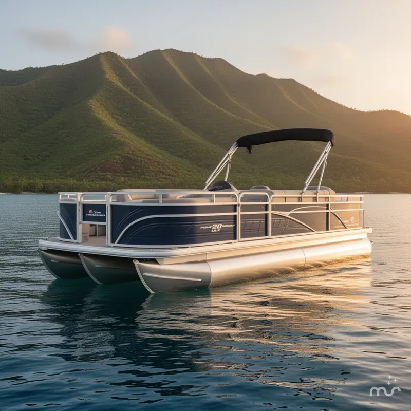 The Image of Sun Tracker Fishin' Barge 20 DLX 2024 - 0