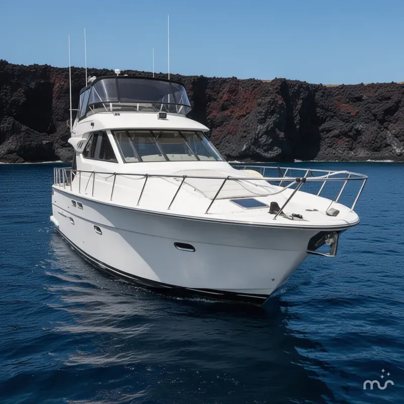 Slide: The Image of Bayliner 5288 Pilot House Motoryacht 2000 - 1