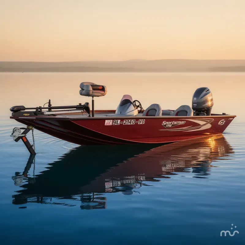Slide: The Image of G3 SPORTSMAN 1710 / YAMAHA 90 VMAX OUTBOARD / TRAILER 2019 - 1