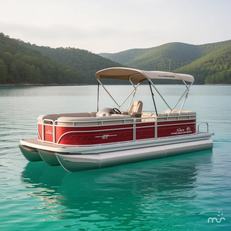 The Image of Sun Tracker Party Barge 20 DLX 2025 - 0