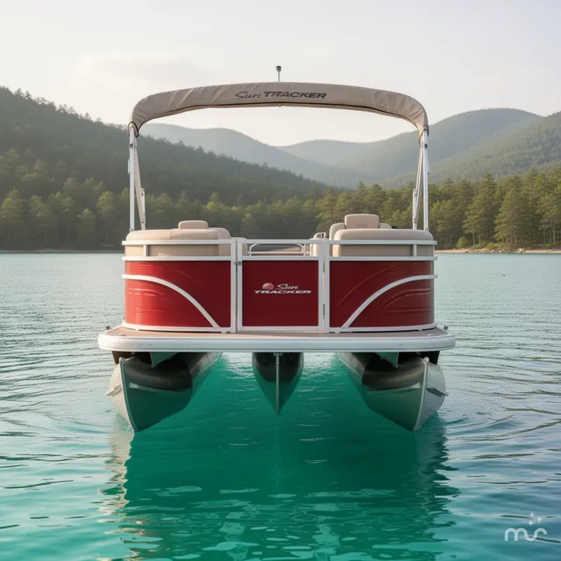 Slide: The Image of Sun Tracker Party Barge 20 DLX 2025 - 3