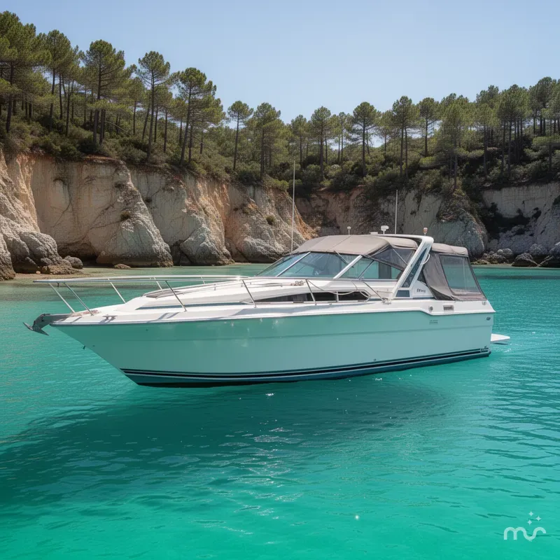 Slide: The Image of Sea Ray 300 Weekender 1987 - 2