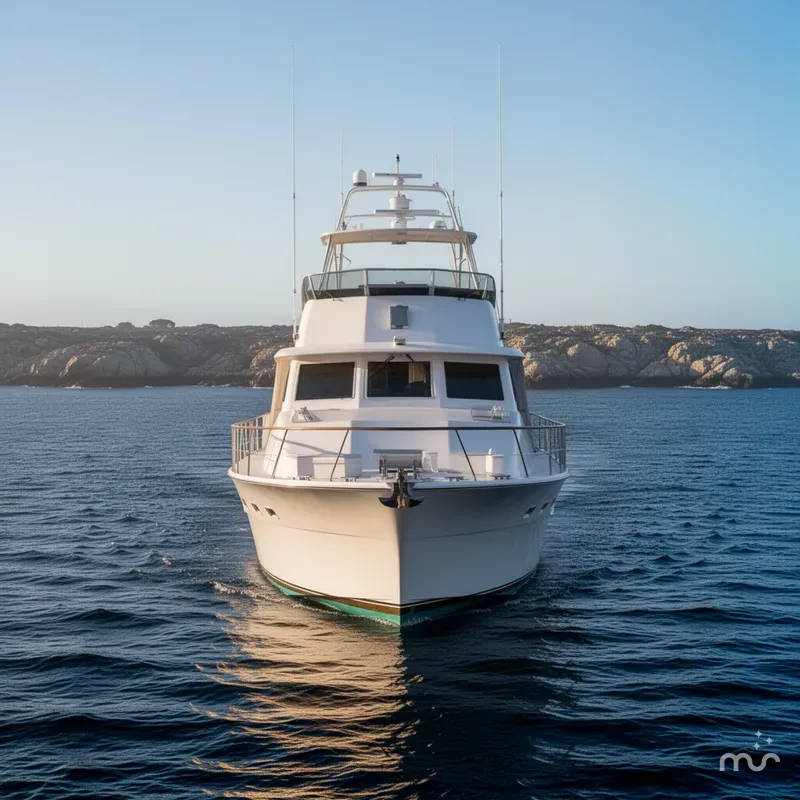 Slide: The Image of Hatteras 58 Tricabin flushdeck MY 1973 - 3