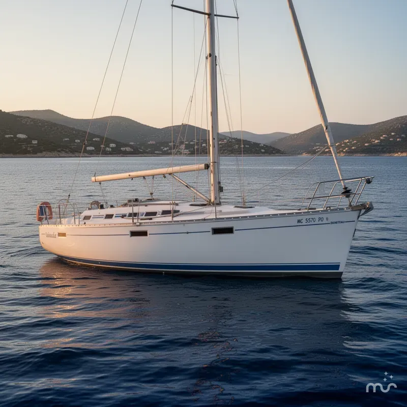 Slide: The Image of Beneteau Oceanis 370 1993 - 2