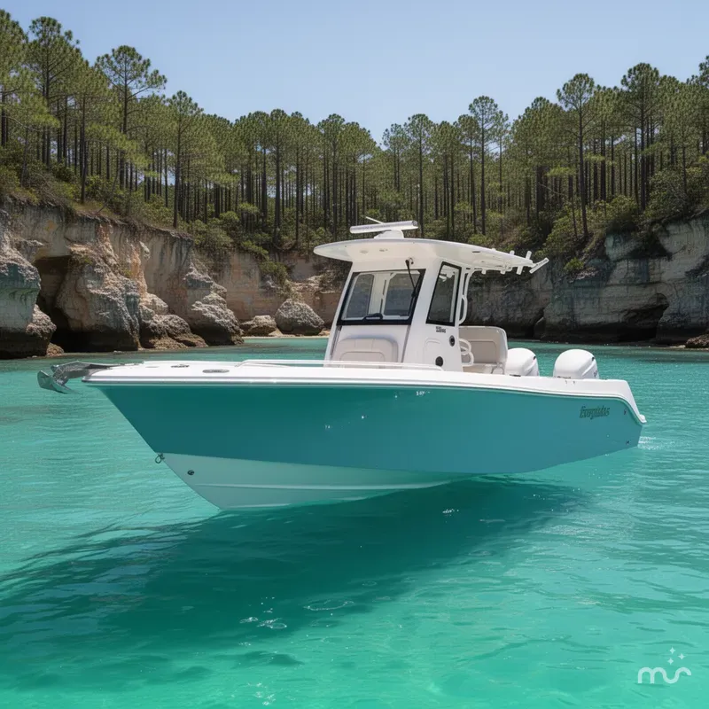 Slide: The Image of Everglades 255 Center Console 2018 - 2
