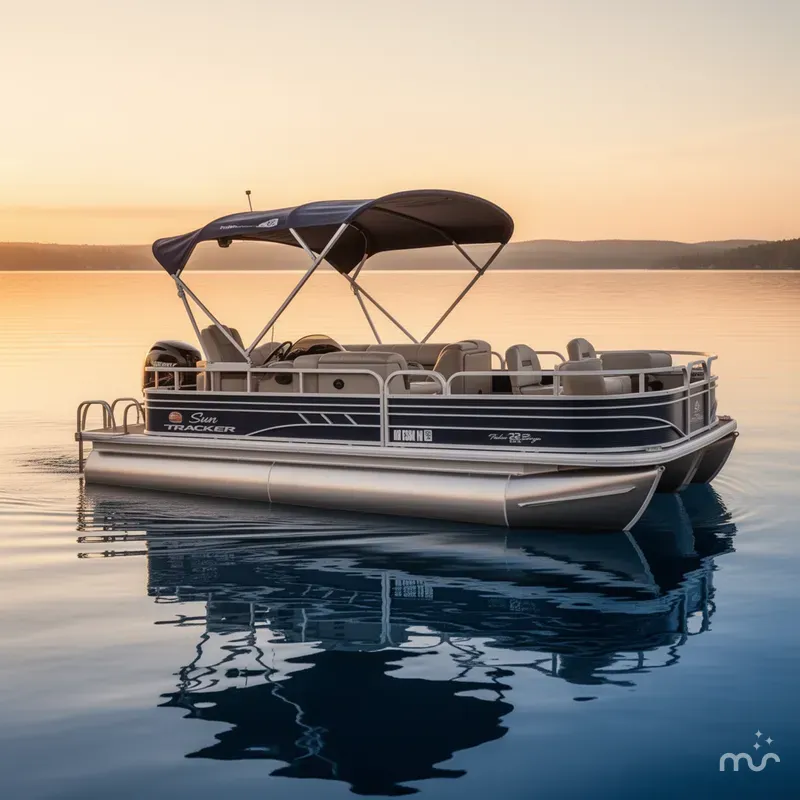 Slide: The Image of Sun Tracker 22 Fishin Barge 2021 - 0
