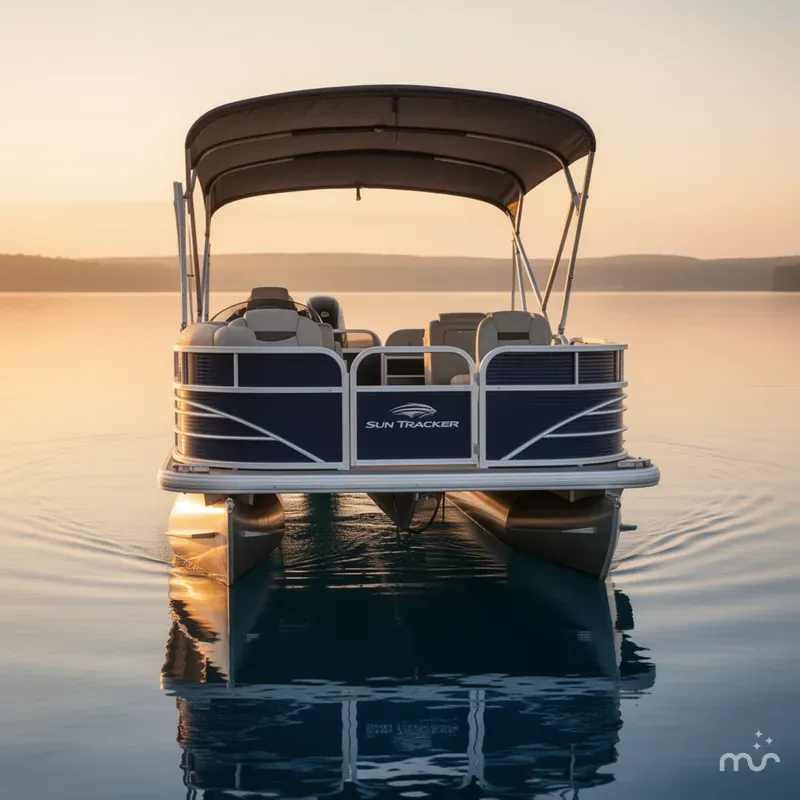 Slide: The Image of Sun Tracker 22 Fishin Barge 2021 - 2