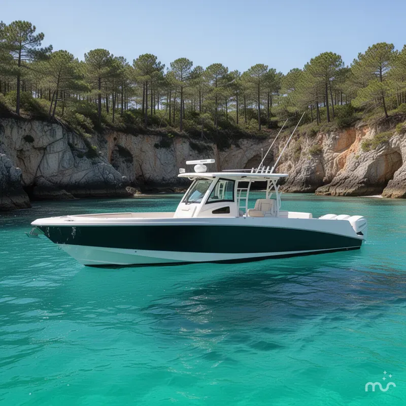 Slide: The Image of Boston Whaler 370 Outrage 2014 - 2