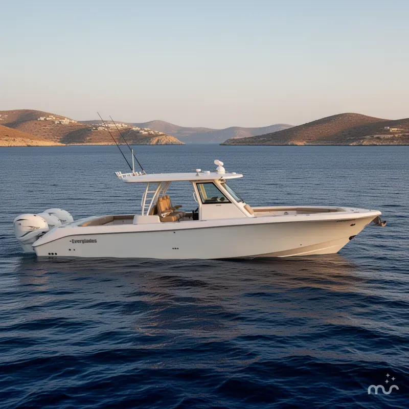 Slide: The Image of Everglades 395 Center Console 2023 - 2